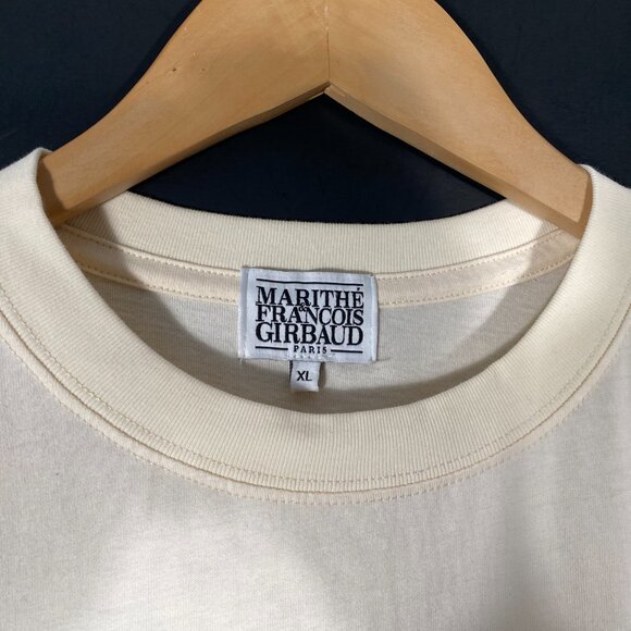Marithe Francois Girbaud Front Script Graphic Crew Tee men's size XL - Picture 4 of 8